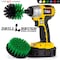Drill Brush Power Scrubber By Useful Products 5 in W 5 in L Brush, Green G-S-4M-QC-DB - alternate 5